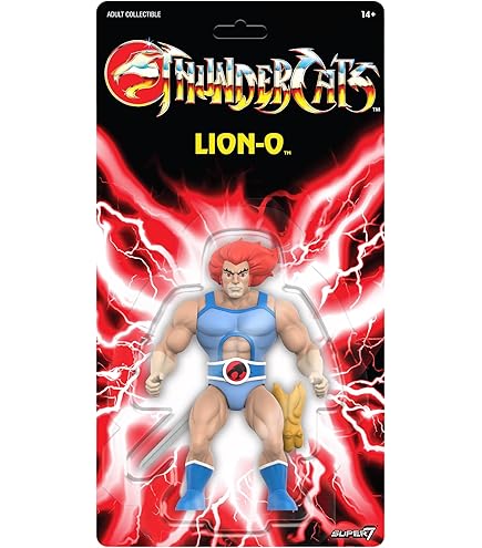 マテル サンダーキャッツ Lion-O 限定フィギュア Thundercats Super7 Ultimates Thundercats Lion-O Hook Mountain Ice 2022